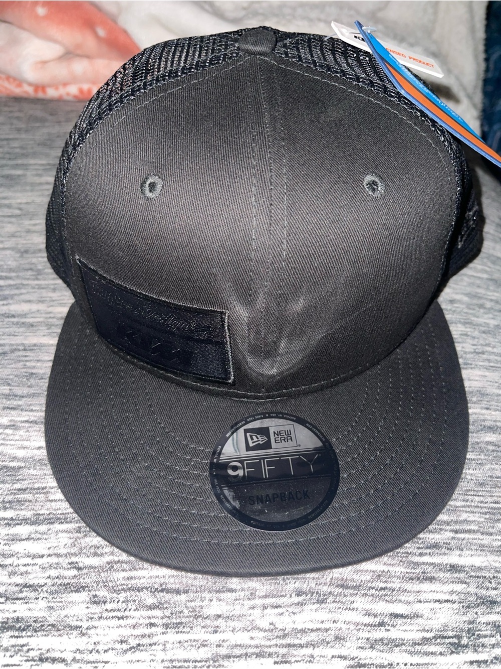 Troy Lee Designs Team KTM Snapback Hat Stick Visor Snapback Baseball Cap